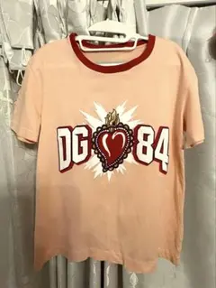 Dolce & Gabbana ピンク Tシャツ DG84のサムネイル