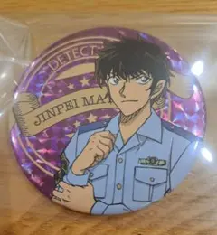 名探偵コナンホログラム缶バッチ 松田陣平