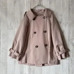 FRAMES RAY CASSIN ショートトレンチコート ピンク Mのサムネイル