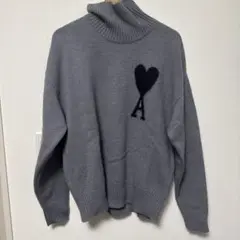 グレー ニット