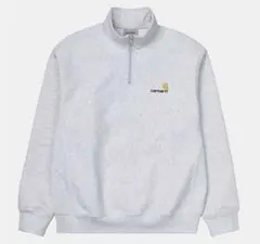 Carhartt WIP ハーフジップスウェット アッシュヘザー XLサイズ