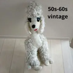 60s/vintage/Dollcraft Nov Co/プードル/ぬいぐるみ犬のサムネイル