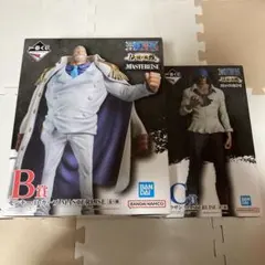 ワンピース一番くじ　MASTERLISE B賞ガープ　C賞クザン　伝説の英雄