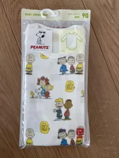 【ろん♪様専用】ユニクロ　ボディスーツ　長袖　スヌーピー　90サイズ