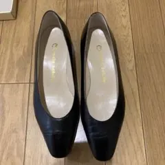 ※値下げ※ミラショーン黒本革パンプス日本製