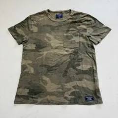Abercrombie＆Fitch Tシャツ 迷彩柄 M（B481）