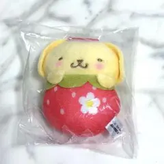 サンリオ いちごおくるみマスコット ポムポムプリン
