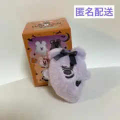 ディズニーハロウィーン　ぬいぐるみチャーム　おばけ　紫
