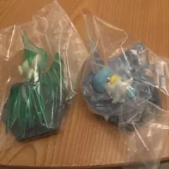 ポケモン　ジオラマコレクト　パルデア地方編　ガチャガチャ　ニャオハ　クワッス