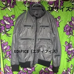★EDIFICE（エディフィス） ★リバーシブルブルゾン　日本の細身Ｍ相当