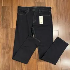 新品！ 濃紺！ ユニクロ ストレッチ スキニーフィット 34 パンツ デニム
