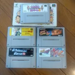 スーパーファミコン　5本セット