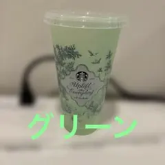 Starbucksミステリーカラーチェンジングリユーザブルコールドカップ 緑
