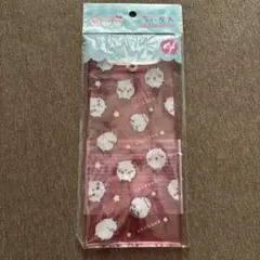 新品未開封　ちいかわ　ボタン付き　ロングクリアケース　ポーチのサムネイル