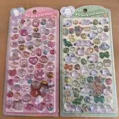 キ*ン様 正規品　うるちゅるPOPシール　シマエナガ　スイーツ