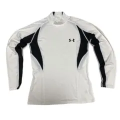 白×黒 UNDER ARMOUR heatgear SMサイズ　インナー