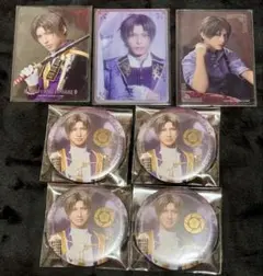 刀ミュ へし切長谷部 缶バッジ クリアカード