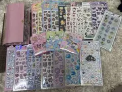 シール帳完成品　シール新品未使用品セット