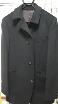 COMME CA MEN ブラック コート M