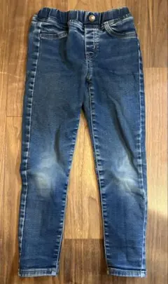 GU デニム　長ズボン　あったか　スキニー　男の子　女の子　120