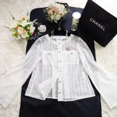 2026年最新】CHANEL カラー：ホワイト系 レディース ノーカラー