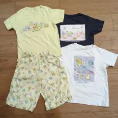 すみっコぐらし ユニクロ Tシャツ 120cm 3点 リラコ
