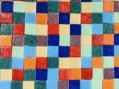 100 モザイクタイル ・ タイル　資材　スモークガラス250個