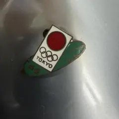 希少美品 昭和初期◇東洋大学『T TOYO』校章 七宝製 襟章/徽章