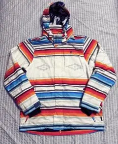 BILLABONG スノーボードジャケット 　スキー登山ネイティブ柄