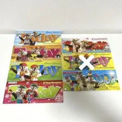ディズニー　today  チップとデール　6枚セット