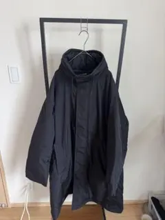 新品 タグ付き UNIQLO C フーデッドコート M ブラック モッズコート ユニクロC】UNIQLO史上最高のコート、絶対に買い逃さないで