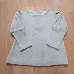 SIMPLE FREE リブ編み Tシャツ 90