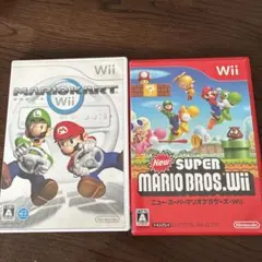 Wii マリオカート & New スーパーマリオブラザーズ Wii