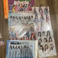 NiziU フォトカード、ノート、クリアファイルセット