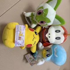 ポケモン　プライズまとめ　ピカチュウ　ニャオハ　ホゲータ　クワッス