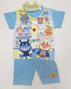 アンパンマン 天竺 おきがえ応援 練習 半袖パジャマ90㎝