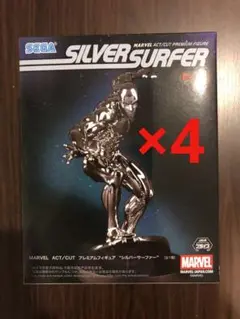 MARVELACT/CUT シルバーサーファー スーパーマン シング 6点セット 2025年最新】ACT/CUTプレミアムフィギュア シルバーサーファーの