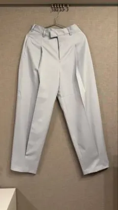Ameri タック入り センタープレス パンツ