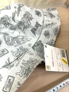 ズートピア ニック　ジュディ　総柄　バケットハット　帽子　ディズニー