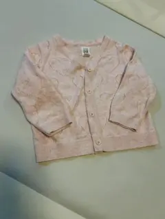 baby GAP ハート柄カーディガン 6-12ヶ月