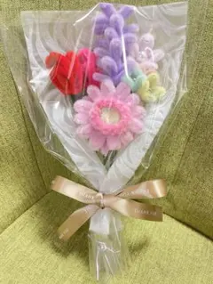 モールフラワー ミニブーケ ガーベラ(ピンク)ver. 枯れないお花