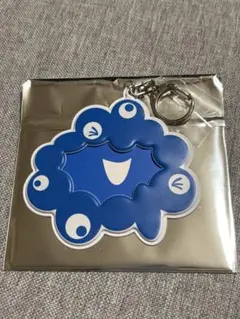 万博レミノフェスLeminoFES ミャクミャク缶バッジホルダー　青