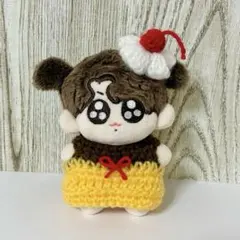 ハンドメイド）あみぐるみストラップ クマちゃん - メルカリ