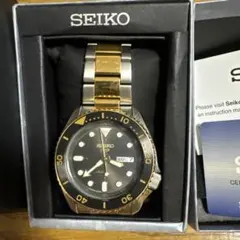 SEIKO 5 自動巻き 腕時計 コンビカラー