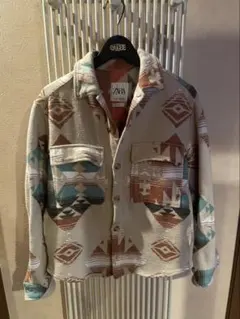 ZARA シャツジャケット