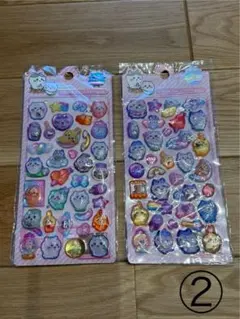 【2枚】ちいかわ ウォーターシールセット②