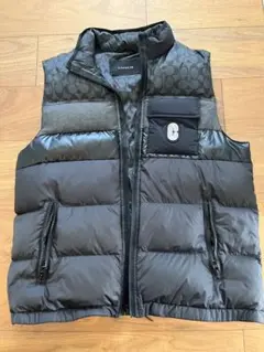 COACH ダウンベスト ブラック