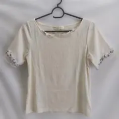 MAJESTIC LEGON アイボリー トップス 半袖