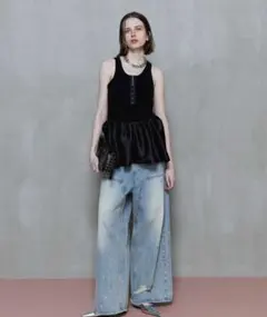 MAISON SPECIAL Baggy Denim Pantsのサムネイル