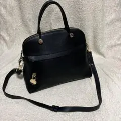 FURLA フルラ ハンドバッグ 2way ブラック 黒 パイパー